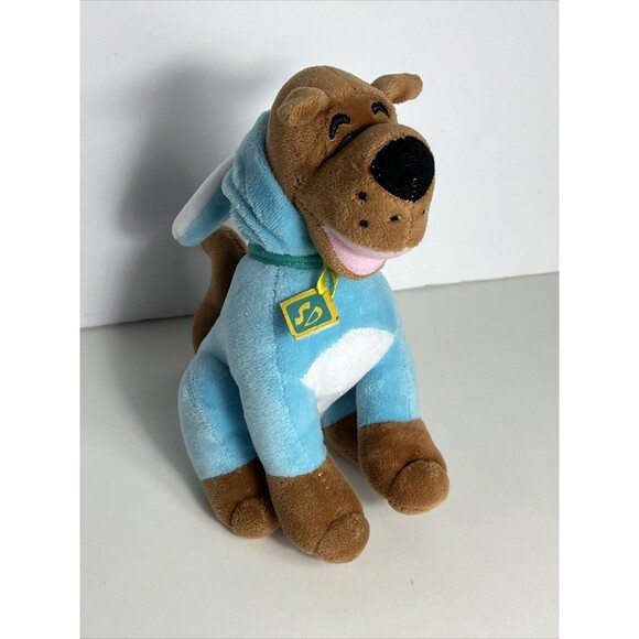 Grupo Ruz Scooby Doo 8" Plush Stuffed Toy in Blue Bunny Rabbit Suit - Picture 1 of 8